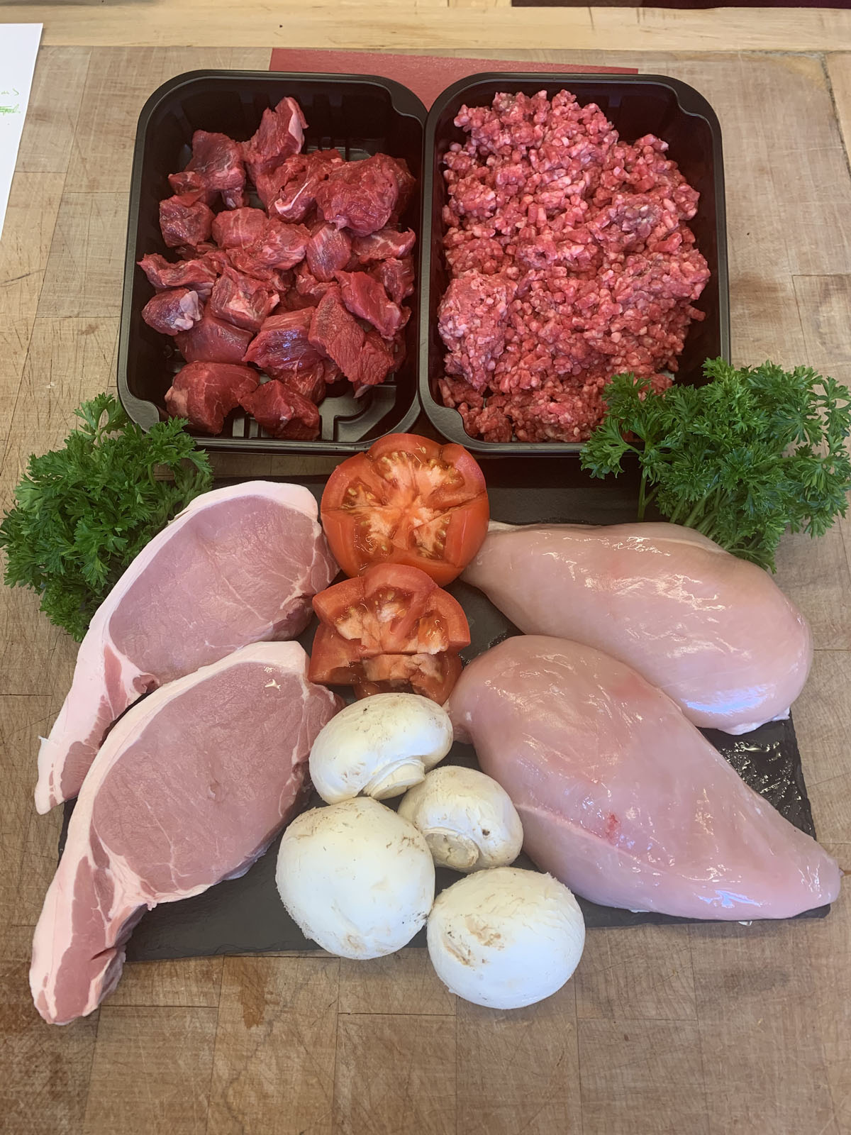 Meat box delivery Malmesbury Wiltshire